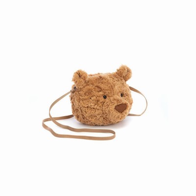 Jellycat Bartholomew Bear Bag USA | 05137VTMW